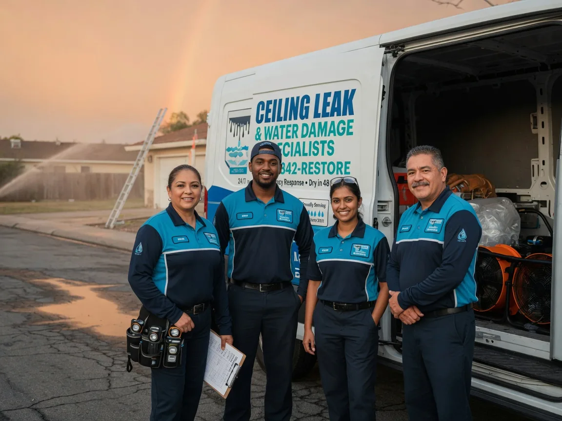 Ceiling Leak Cleanup company in Gilbertsville, PA